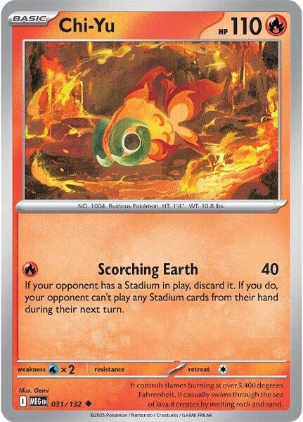 Image for Chi-Yu - Pokemon