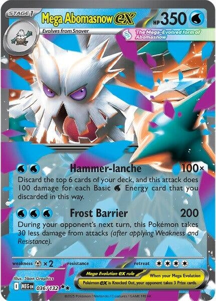 Image for Mega Abomasnow ex - Pokemon