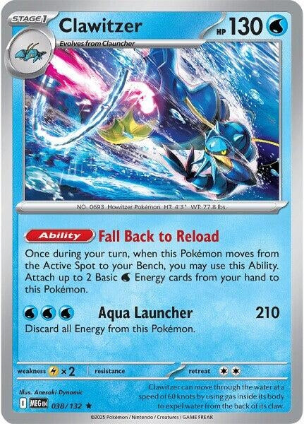 Image for Clawitzer - Pokemon