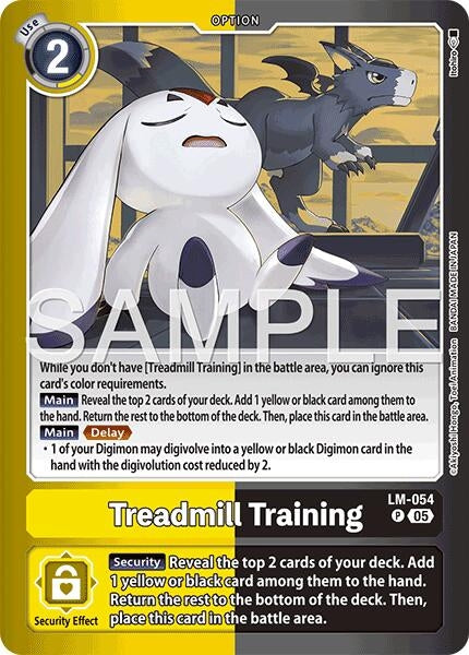 Image for Treadmill Training - Digimon Card Game