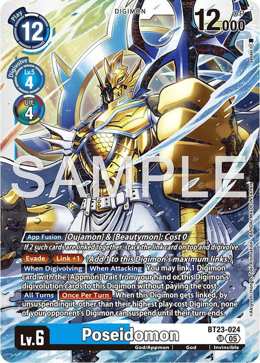 Image for Poseidomon - Digimon Card Game