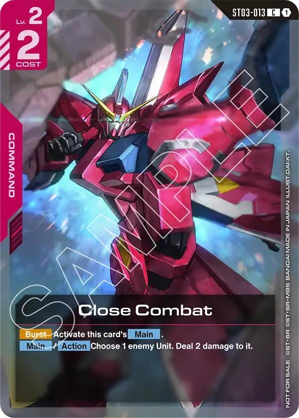 Image for Close Combat (Championship Participation Pack 01) - Gundam Card Game