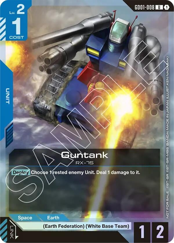 Image for Guntank (Championship Participation Pack 01) - Gundam Card Game
