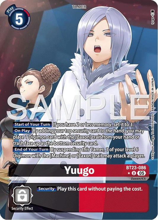 Image for Yuugo (Alternate Art) - Digimon Card Game