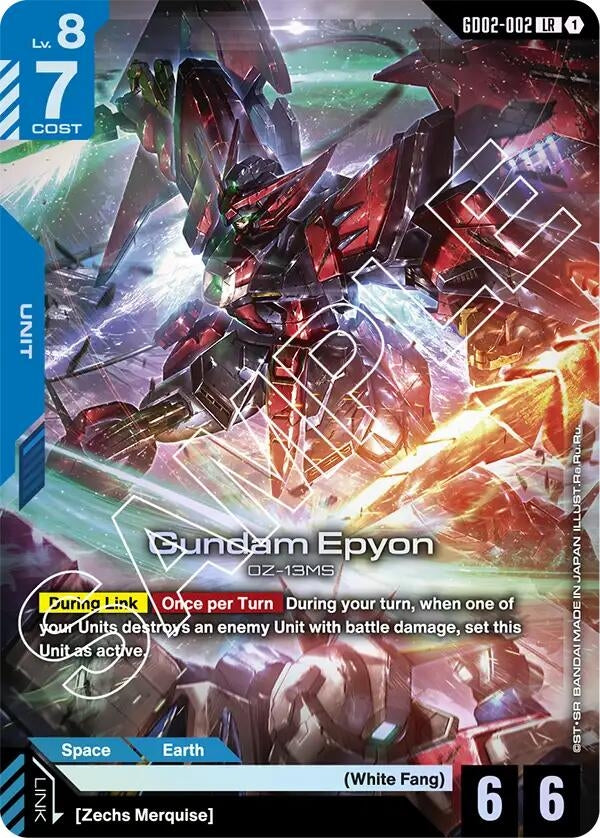 Image for Gundam Epyon - Gundam Card Game