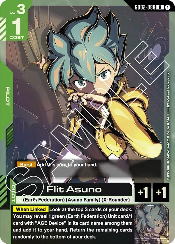 Image for Flit Asuno - Gundam Card Game