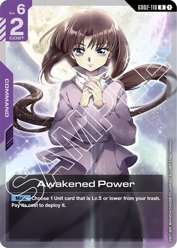 Image for Awakened Power - Gundam Card Game