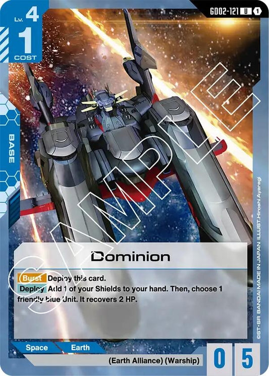 Image for Dominion - Gundam Card Game
