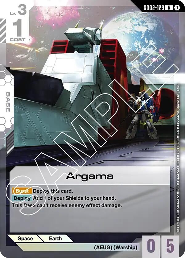 Image for Argama - Gundam Card Game