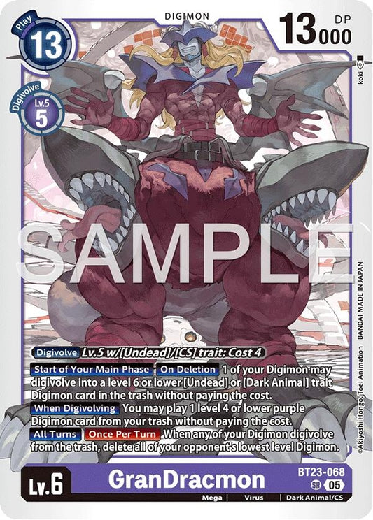 Image for GranDracmon - Digimon Card Game