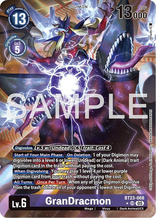 Image for GranDracmon (Alternate Art) - Digimon Card Game