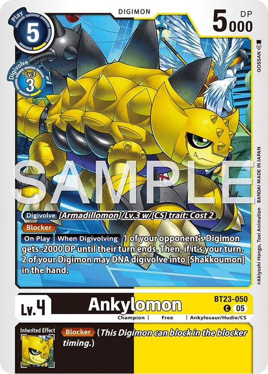 Image for Ankylomon - Digimon Card Game