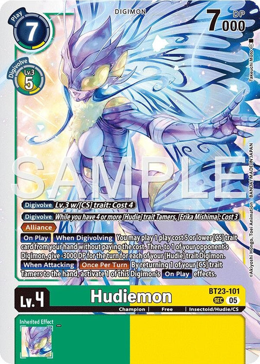 Image for Hudiemon - Digimon Card Game