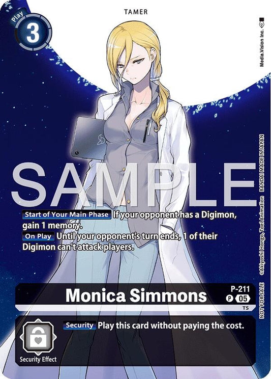 Image for Monica Simmons (Hacker's Slumber Box Promotion Pack) - Digimon Card Game