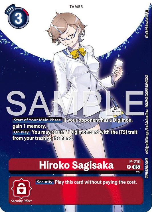 Image for Hiroko Sagisaka (Hacker's Slumber Box Promotion Pack) - Digimon Card Game