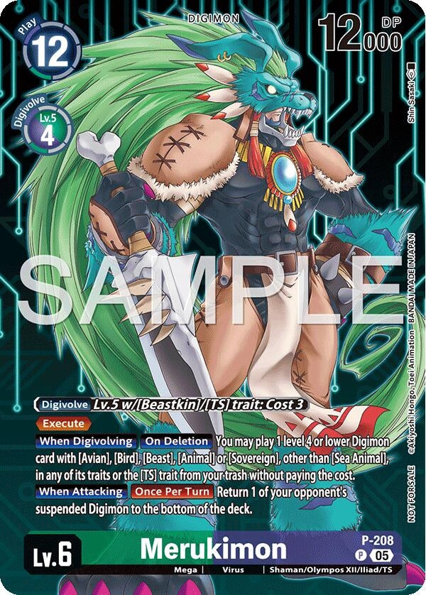 Image for Merukimon (Hacker's Slumber Box Promotion Pack) - Digimon Card Game