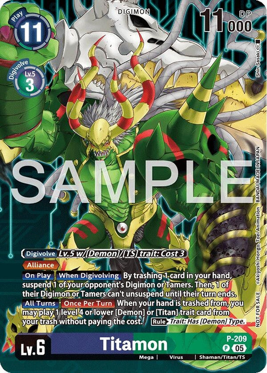 Image for Titamon (Hacker's Slumber Box Promotion Pack) - Digimon Card Game