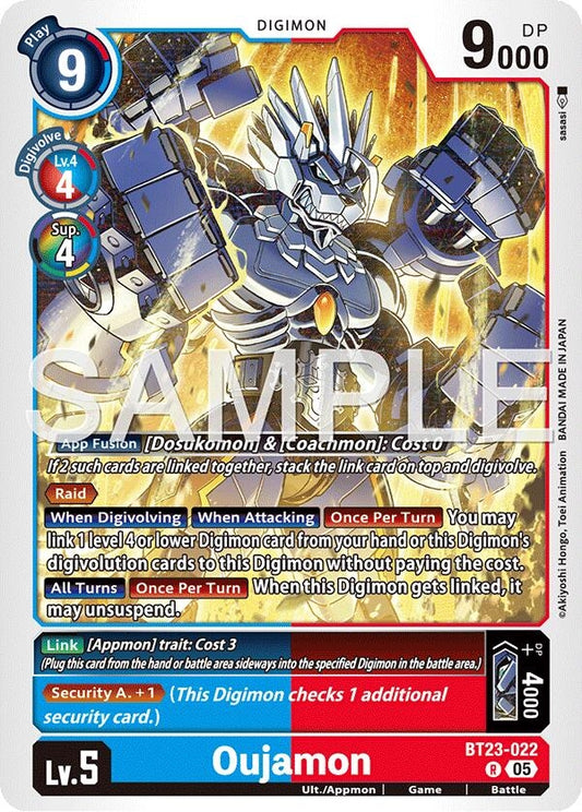 Image for Oujamon - Digimon Card Game