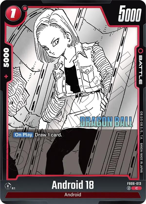 Image for Android 18 - FB06-013 - Dragon Ball Super: Fusion World