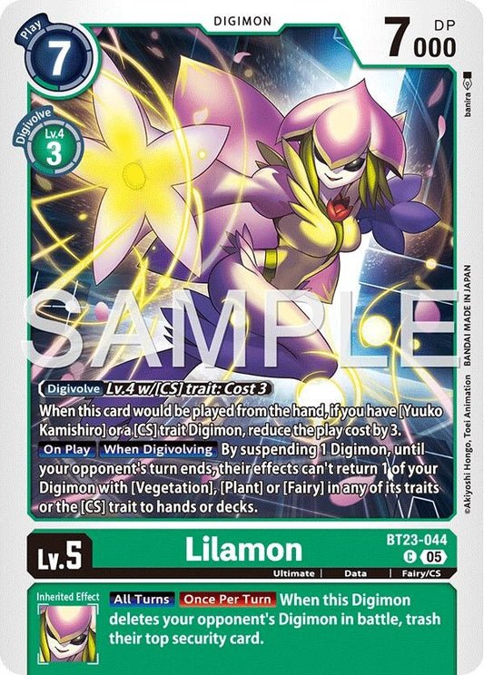 Image for Lilamon - Digimon Card Game