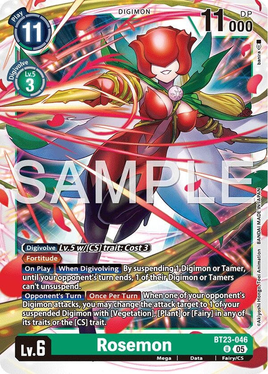 Image for Rosemon - Digimon Card Game