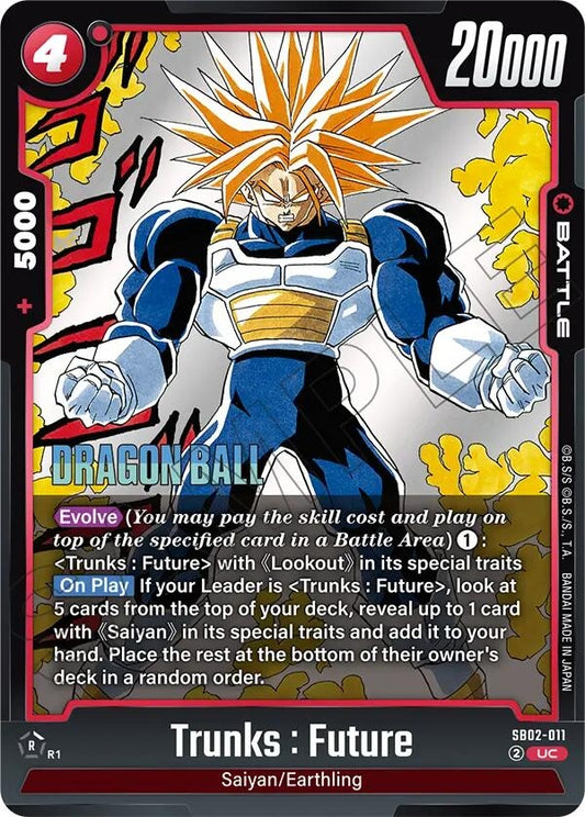 Image for Trunks : Future - SB02-011 - Dragon Ball Super: Fusion World