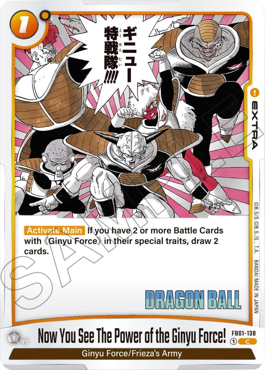 Image for Now You See The Power of the Ginyu Force! - Dragon Ball Super: Fusion World