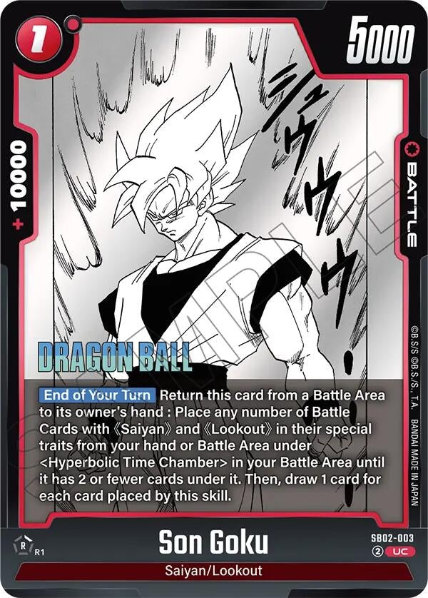 Image for Son Goku - SB02-003 - Dragon Ball Super: Fusion World