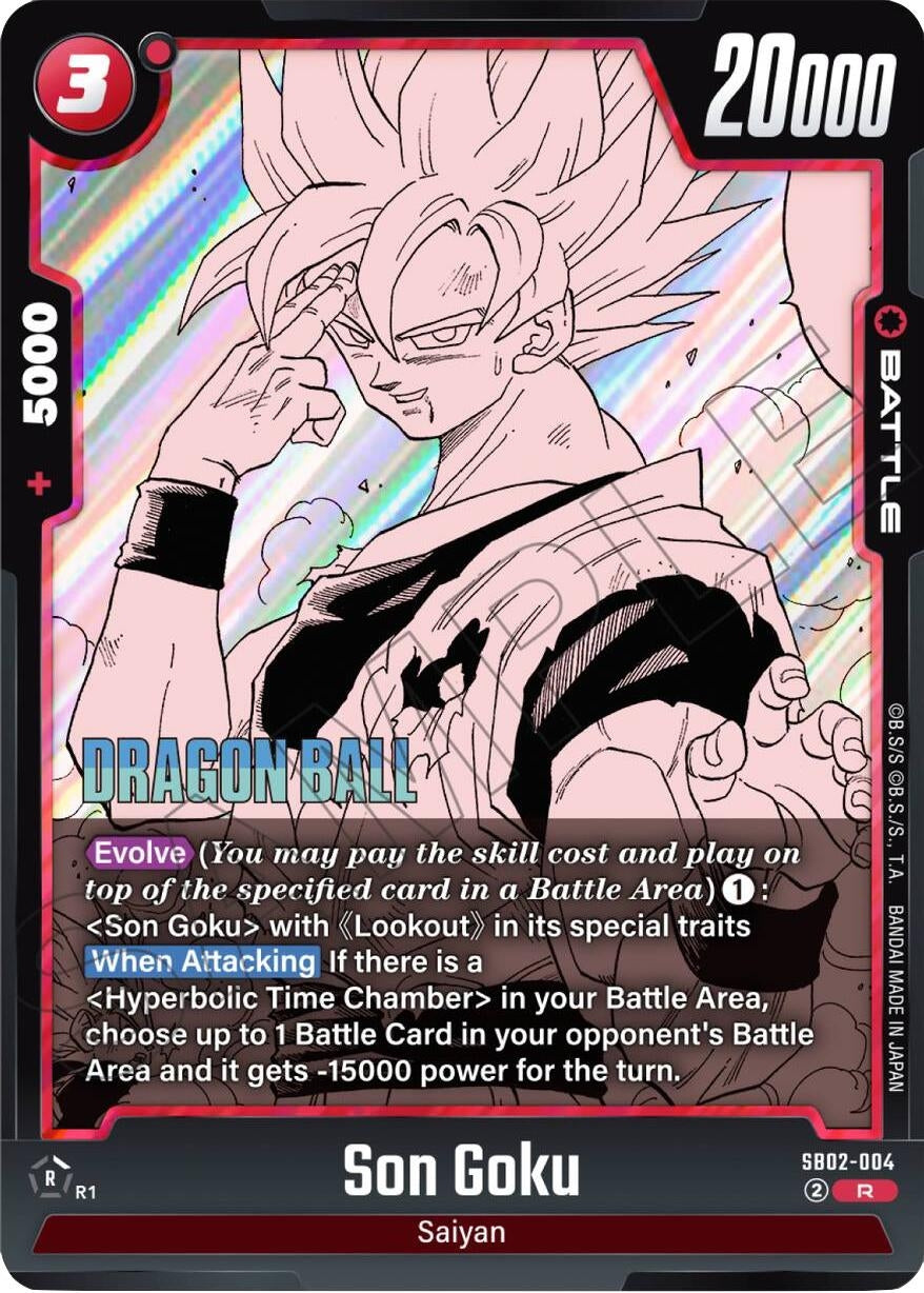 Image for Son Goku - SB02-004 - Dragon Ball Super: Fusion World
