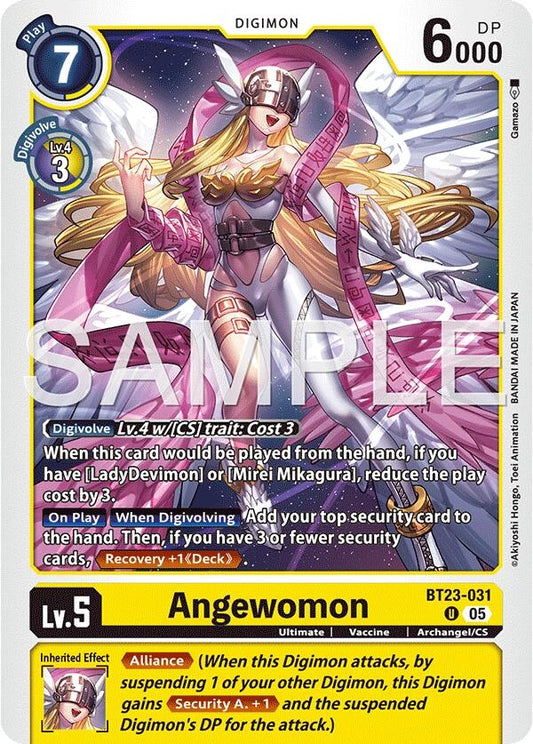 Image for Angewomon - Digimon Card Game