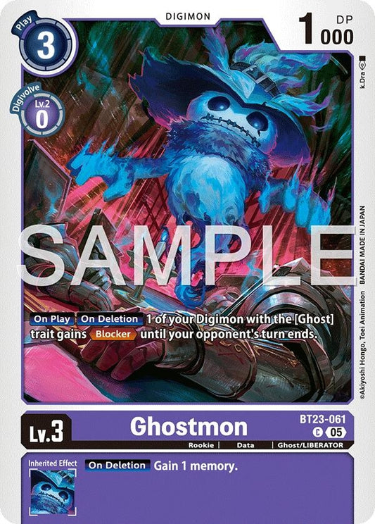 Image for Ghostmon - Digimon Card Game