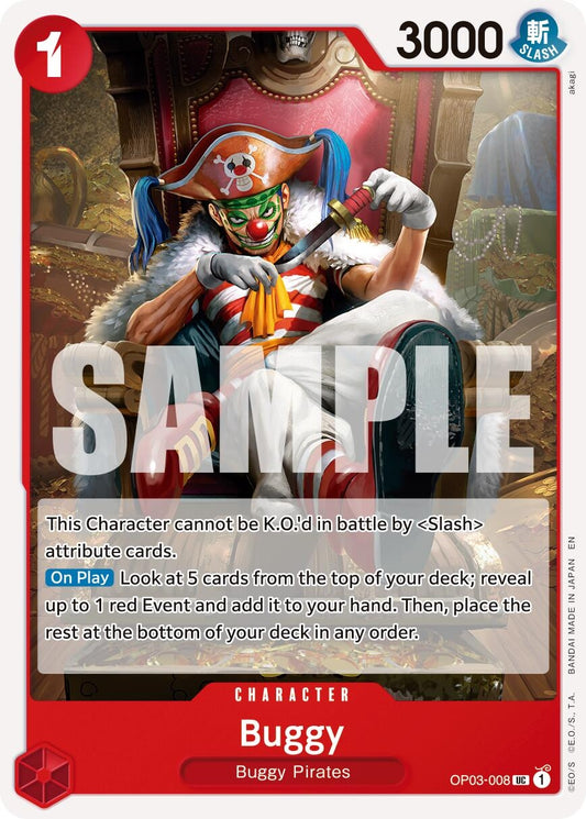 Image for Buggy - OP03-008 (Reprint) - One Piece Card Game