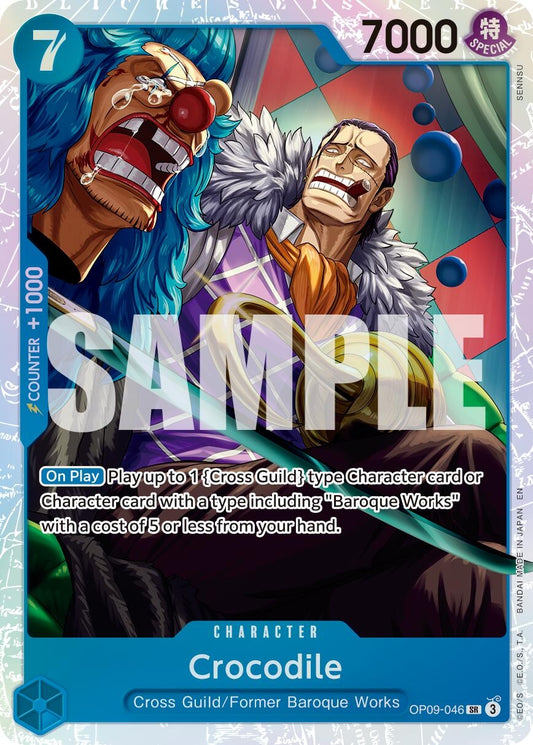 Image for Crocodile - OP09-046 (Reprint) - One Piece Card Game