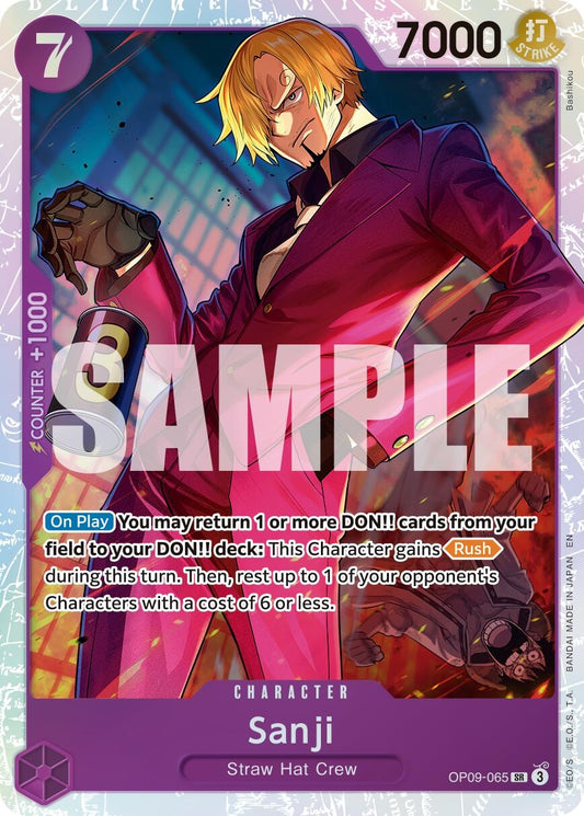 Image for Sanji - OP09-065 (Reprint) - One Piece Card Game