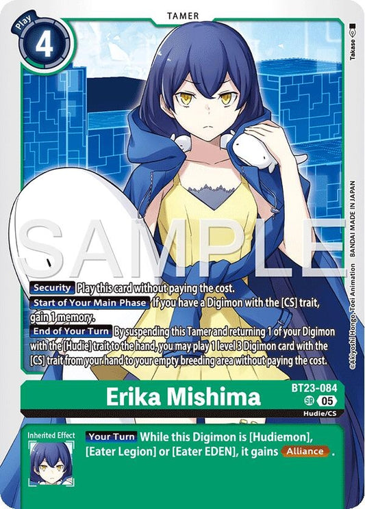 Image for Erika Mishima - Digimon Card Game