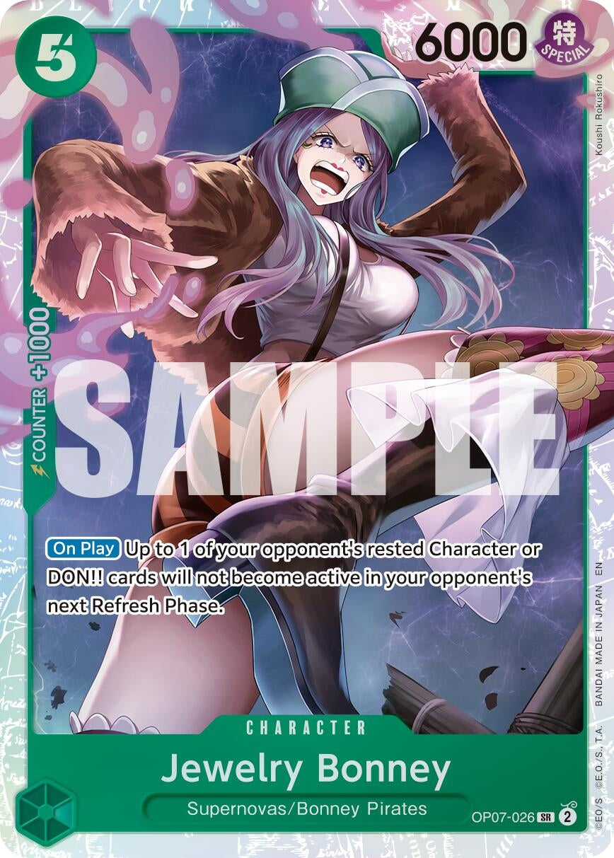 Image for Jewelry Bonney - OP07-026 (Reprint) - One Piece Card Game