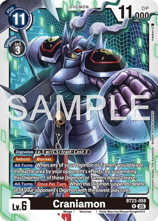 Image for Craniamon - Digimon Card Game