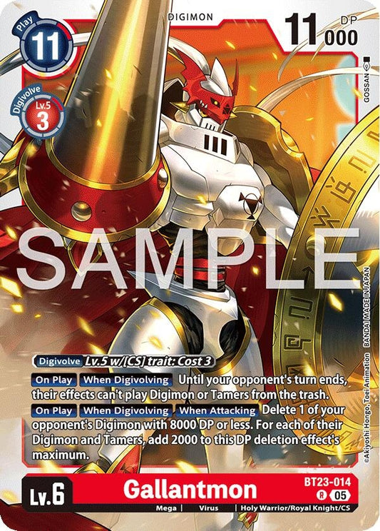 Image for Gallantmon - Digimon Card Game