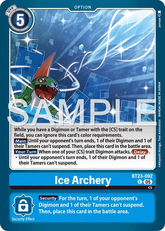 Image for Ice Archery - Digimon Card Game