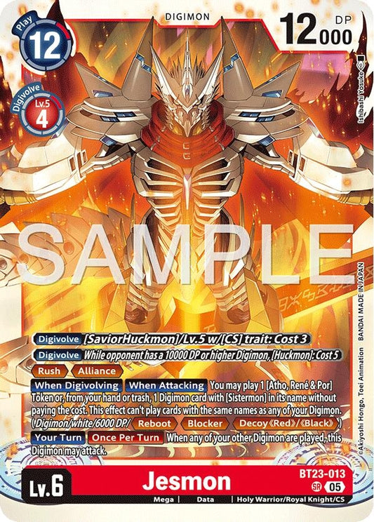 Image for Jesmon - Digimon Card Game