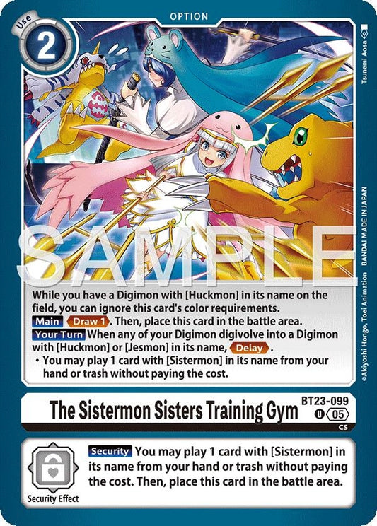 Image for The Sistermon Sisters Training Gym - Digimon Card Game