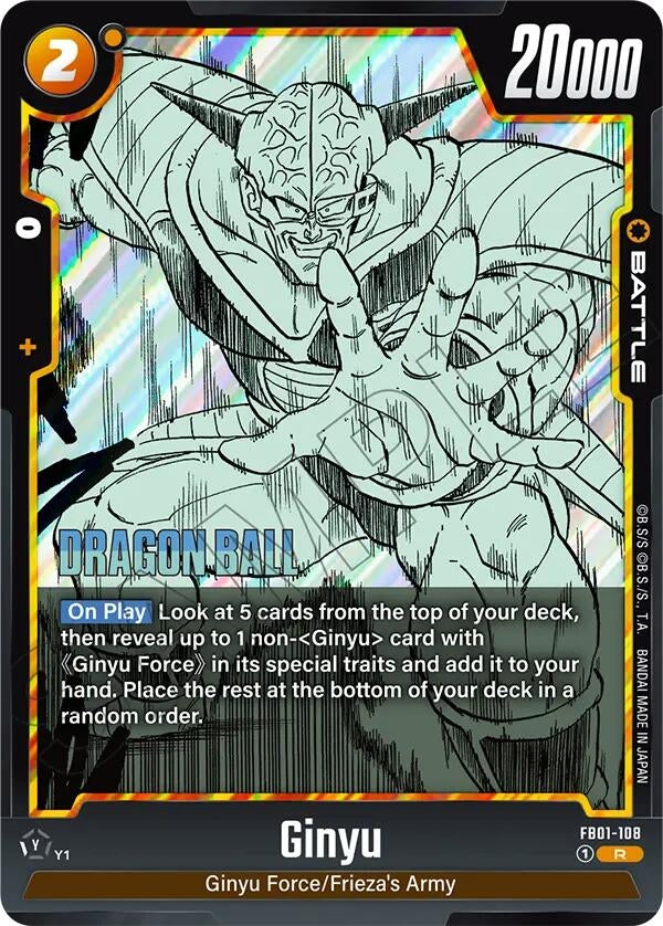 Image for Ginyu - FB01-108 - Dragon Ball Super: Fusion World