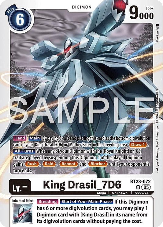 Image for King Drasil_7D6 - Digimon Card Game