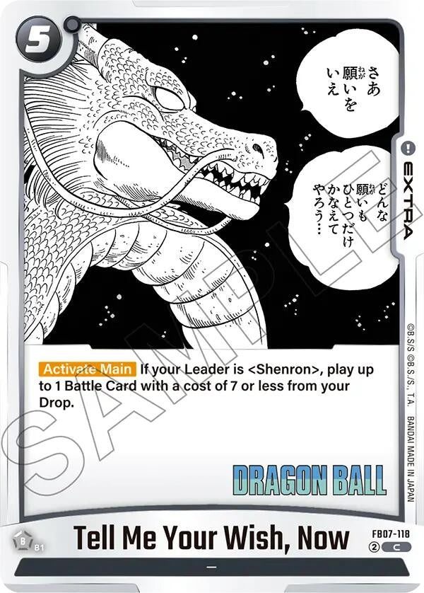 Image for Tell Me Your Wish, Now - Dragon Ball Super: Fusion World