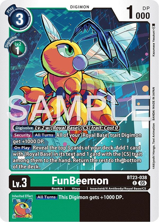 Image for FunBeemon - BT19-045 - Digimon Card Game