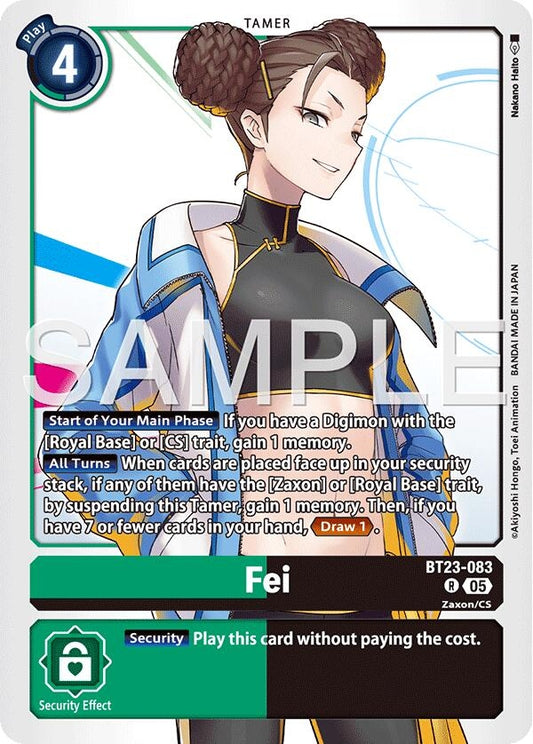 Image for Fei - Digimon Card Game