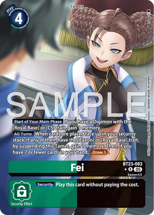 Image for Fei (Alternate Art) - Digimon Card Game