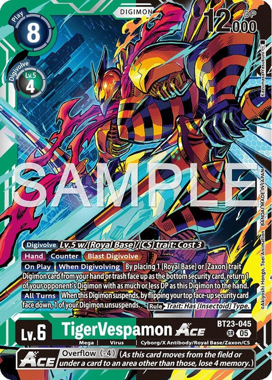 Image for TigerVespamon ACE - Digimon Card Game