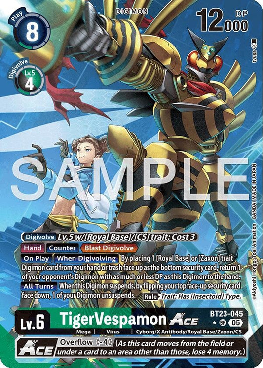 Image for TigerVespamon ACE (Alternate Art) - Digimon Card Game