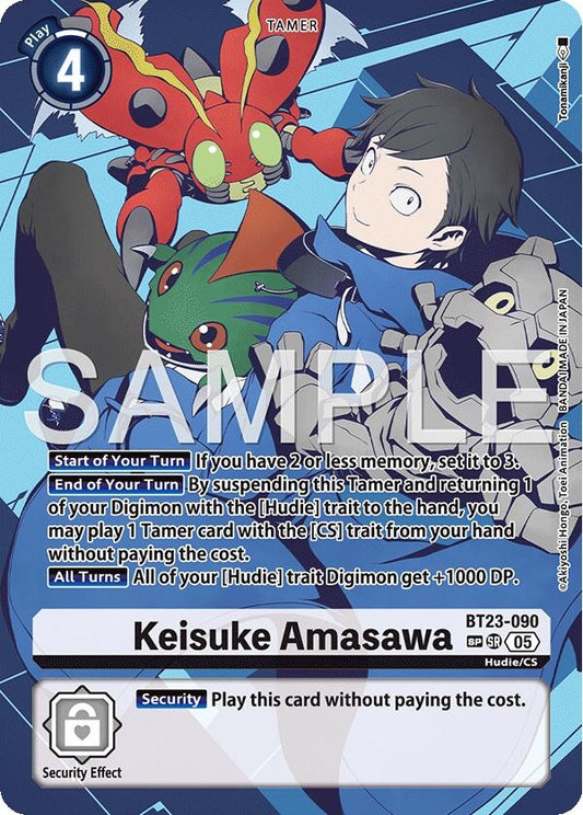 Image for Keisuke Amasawa (SP) - Digimon Card Game